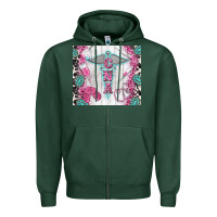 Sports Green cna tumbler tbs Zipper Hoodie - TumblerDesignByShophia