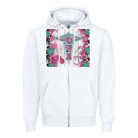 White cna tumbler tbs Zipper Hoodie - TumblerDesignByShophia