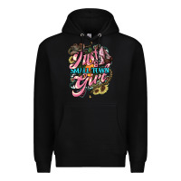 Black Just a small town girl Premium Hoodie - HowdyJamesFarm