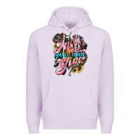 Lilac Just a small town girl Premium Hoodie - HowdyJamesFarm