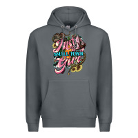 Rock Just a small town girl Premium Hoodie - HowdyJamesFarm