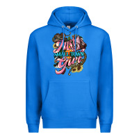 True Royal Just a small town girl Premium Hoodie - HowdyJamesFarm