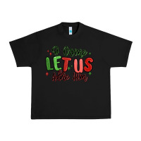 Black o come let us adore him christmas Urban Heavy Tee - MaliasSmallBusiness
