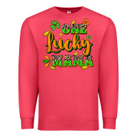 Cardinal One lucky Mama St. Patrick's Day Premium Sweatshirt - CowGirlArtShop