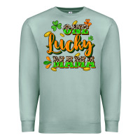 Seafoam One lucky Mama St. Patrick's Day Premium Sweatshirt - CowGirlArtShop