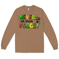 Toasted Coconut never let them forget juneteenth Long Sleeve Tee - LillyAllenDesigns