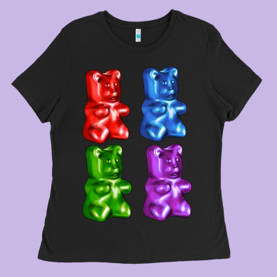 Jellybear Ladies Tee Designed By Adodesignshop
