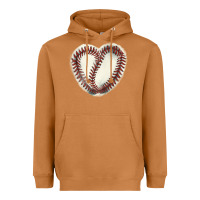 Meerkat Baseball ball heart Heavyweight Hoodie - HowdyJamesFarm