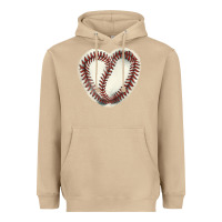 Mushroom Baseball ball heart Heavyweight Hoodie - HowdyJamesFarm
