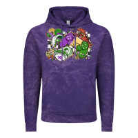 Cloud Purple gamer mardi gras game controller Vintage Hoodie - MaliasSmallBusiness