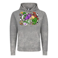 Cloud Rock gamer mardi gras game controller Vintage Hoodie - MaliasSmallBusiness