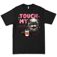 Black touch my coffee and ill slap you so hard grumpy ca Premium Tee - JahusDesignShop