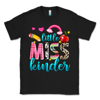 Black little miss kinder Classic Tee - NancyCooperArtShop