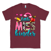 Burgundy little miss kinder Classic Tee - NancyCooperArtShop