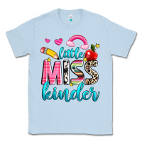Dusty Blue little miss kinder Classic Tee - NancyCooperArtShop