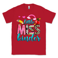 Red little miss kinder Classic Tee - NancyCooperArtShop