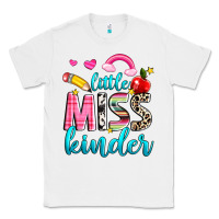 White little miss kinder Classic Tee - NancyCooperArtShop