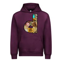 Mauve Wine farm life alphabet lowercase letters d Urban Hoodie - BundleAndBundleShop