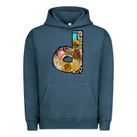 Pigment Midnight Navy farm life alphabet lowercase letters d Urban Hoodie - BundleAndBundleShop