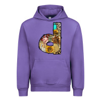 Tulip farm life alphabet lowercase letters d Urban Hoodie - BundleAndBundleShop