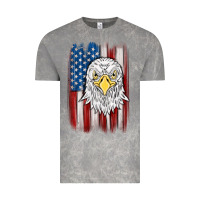 Cloud Rock American flag eagle Vintage Tee - MaliasSmallBusiness