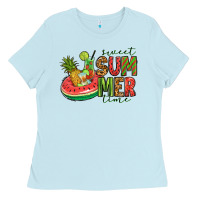 Baby Blue sweet summer time Ladies Tee - Jasminsmagicworld