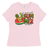 Bubblegum Pink sweet summer time Ladies Tee - Jasminsmagicworld