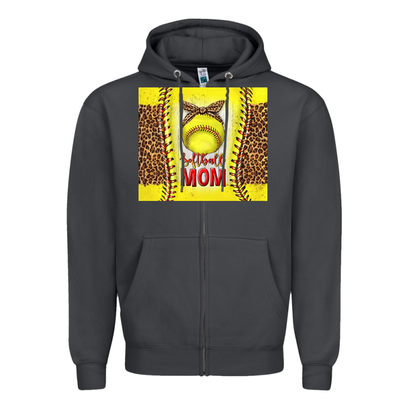 Softball With Leopard Tumbler Tbs Zipper Hoodie by TumblerDesignByShophia | Teevron