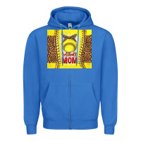 True Royal softball with leopard tumbler tbs Zipper Hoodie - TumblerDesignByShophia
