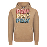 Vintage Coffee pray on it pray over it pray through it Vintage Hoodie - MaliasSmallBusiness