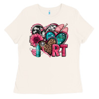 Bone rt respiratory therapist hearts Ladies Tee - Jasminsmagicworld