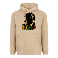 Mushroom Blessed black history Heavyweight Hoodie - HowdyJamesFarm