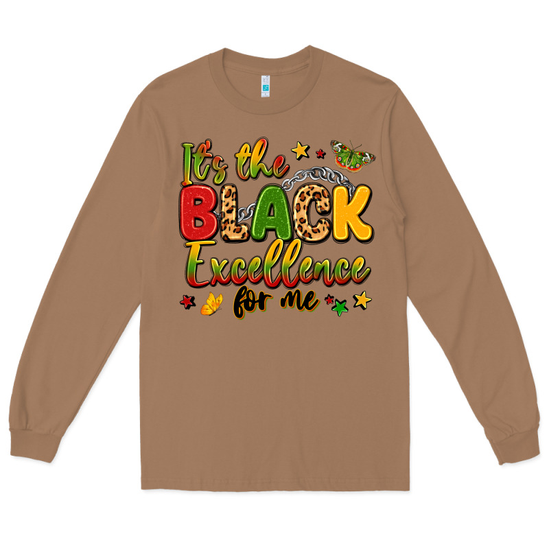 It's The Black Excellence For Me Long Sleeve Tee by LillyAllenDesigns | Teevron