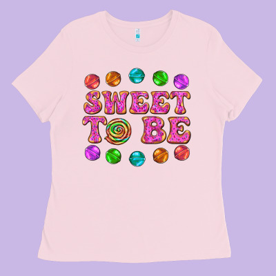 Sweet To Be Candy Ladies Tee Designed By Adodesignshop