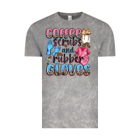 Cloud Rock coffee scrubs and rubber gloves Vintage Tee - NancyCooperArtShop