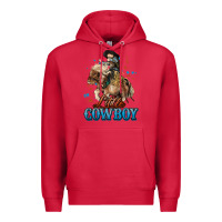 Cardinal Little Cowboy Midilli Horse kid boy Premium Hoodie - HowdyJamesFarm