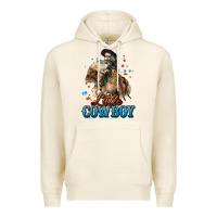 Tofu Little Cowboy Midilli Horse kid boy Premium Hoodie - HowdyJamesFarm