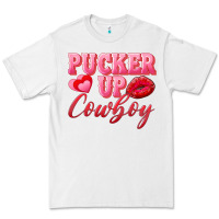 White pucker up cowboy Premium Tee - AdoDesignShop