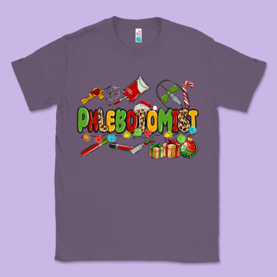 Christmas Phlebotomist Classic Tee Designed By Maliassmallbusiness