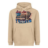 Mushroom Long live freedom 4th of july Heavyweight Hoodie - CowGirlArtShop
