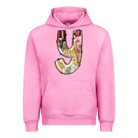 Fuchsia Pink farm life alphabet lowercase letters y Urban Hoodie - BundleAndBundleShop