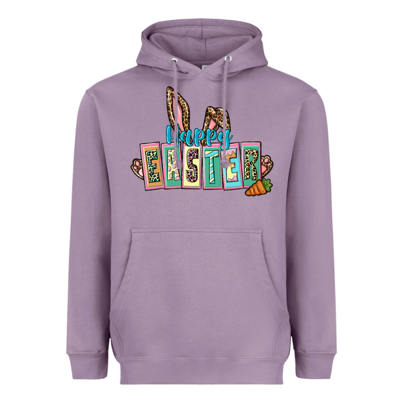 Happy Easter Easter Day Heavyweight Hoodie by CowGirlArtShop | Teevron