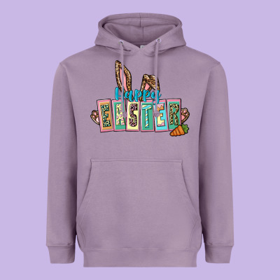Happy Easter Easter Day Heavyweight Hoodie Designed By Cowgirlartshop