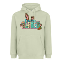 Matcha Happy Easter Easter Day Heavyweight Hoodie - CowGirlArtShop