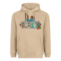 Mushroom Happy Easter Easter Day Heavyweight Hoodie - CowGirlArtShop