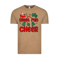 Vintage Coffee oh what fun it is to cheer Vintage Tee - MaliasSmallBusiness