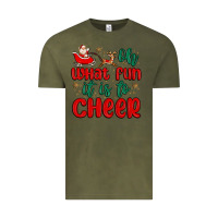 Vintage Olive oh what fun it is to cheer Vintage Tee - MaliasSmallBusiness