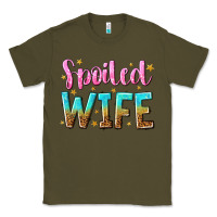 Army Green spoiled wife Classic Tee - NancyCooperArtShop