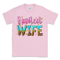 Bubblegum Pink spoiled wife Classic Tee - NancyCooperArtShop