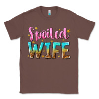 Chestnut spoiled wife Classic Tee - NancyCooperArtShop